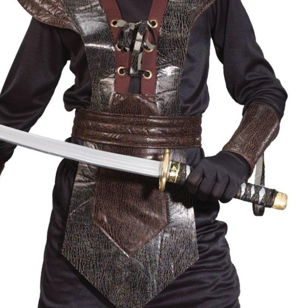 Kid Halloween Costume Ninja Fighter Ages 6-8 years